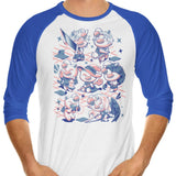 Fantasy Cosplay - 3/4 Sleeve Raglan T-Shirt