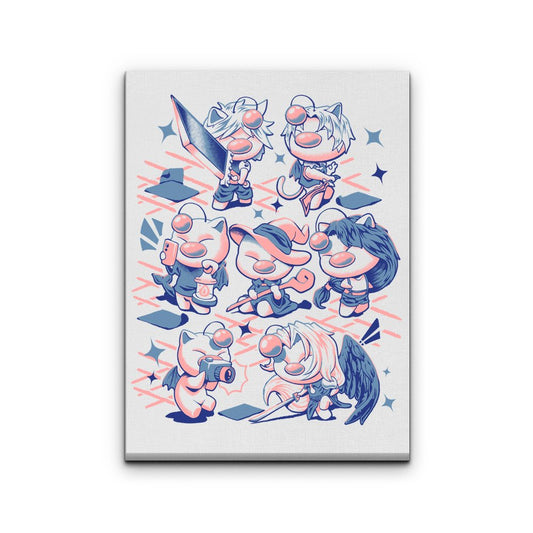 Fantasy Cosplay - Canvas Print