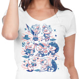 Fantasy Cosplay - Women's V-Neck