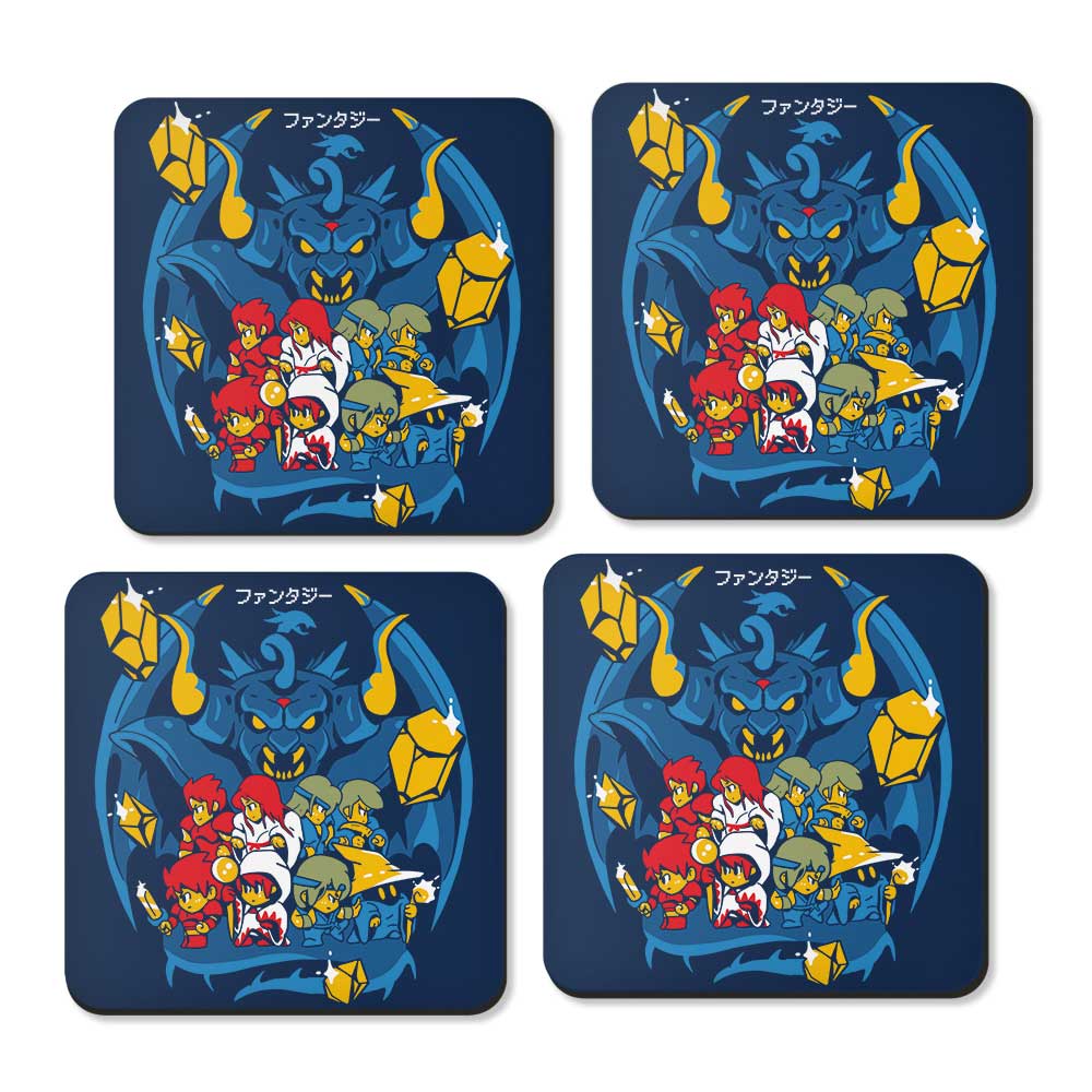 Fantasy Evolution - Coasters