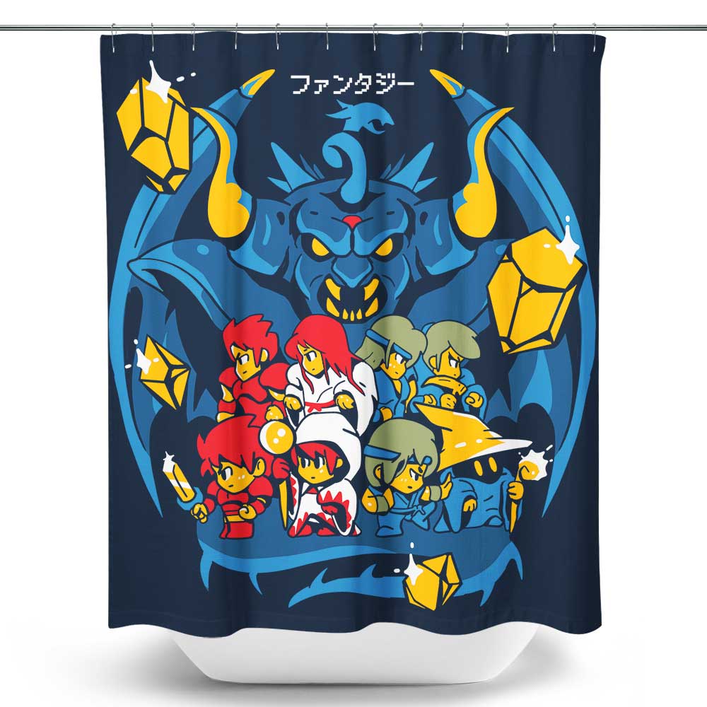Fantasy Evolution - Shower Curtain