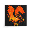 Fantasy Flames - Canvas Print