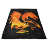 Fantasy Flames - Fleece Blanket
