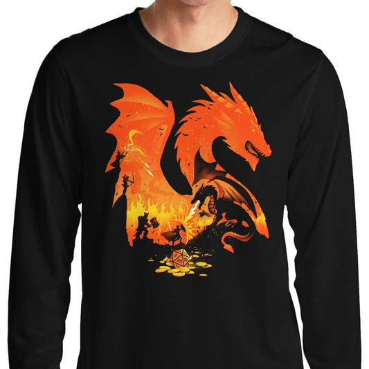 Fantasy Flames - Long Sleeve T-Shirt
