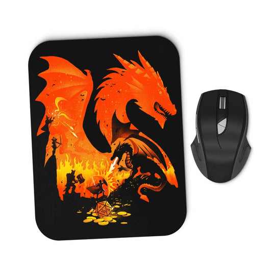 Fantasy Flames - Mousepad