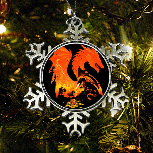 Fantasy Flames - Ornament