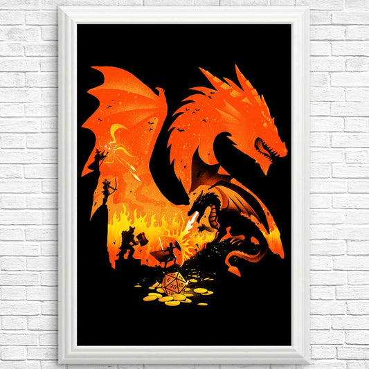 Fantasy Flames - Posters & Prints