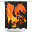 Fantasy Flames - Shower Curtain