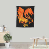 Fantasy Flames - Wall Tapestry