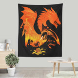Fantasy Flames - Wall Tapestry