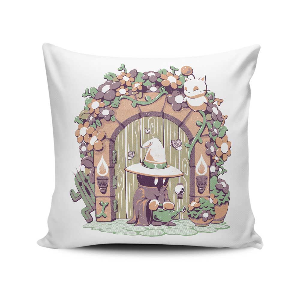 Fantasy Garden - Throw Pillow