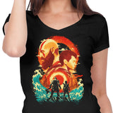 Father and Son - Women's V-Neck