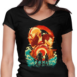 Father and Son - Women's V-Neck
