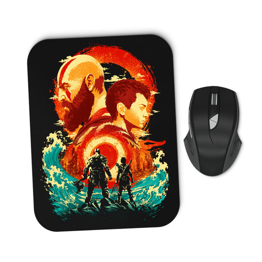 Father and Son - Mousepad