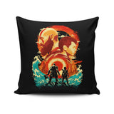 Father and Son - Throw Pillow