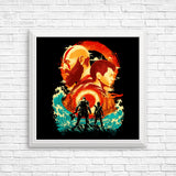 Father and Son - Posters & Prints