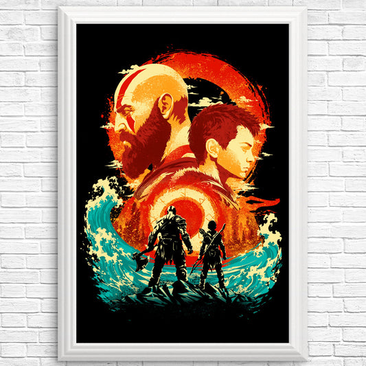 Father and Son - Posters & Prints