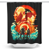 Father and Son - Shower Curtain