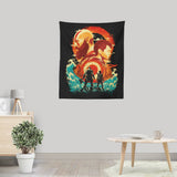 Father and Son - Wall Tapestry