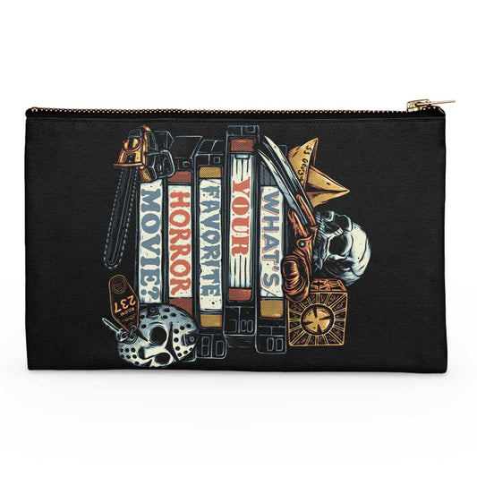 Favorite Horror Movie - Accessory Pouch