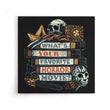 Favorite Horror Movie - Canvas Print