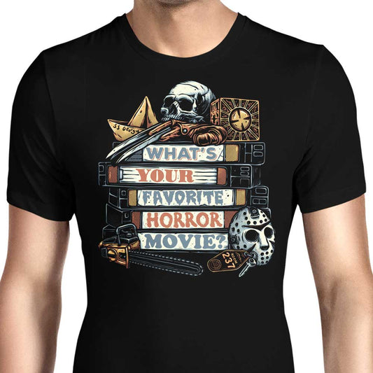 Favorite Horror Movie - Men's Apparel