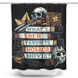 Favorite Horror Movie - Shower Curtain