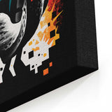 Feathered Fear - Canvas Print