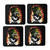 Feathered Fear - Coasters