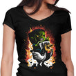 Feathered Fear - Women's V-Neck