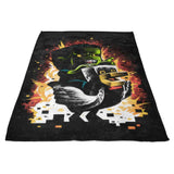 Feathered Fear - Fleece Blanket