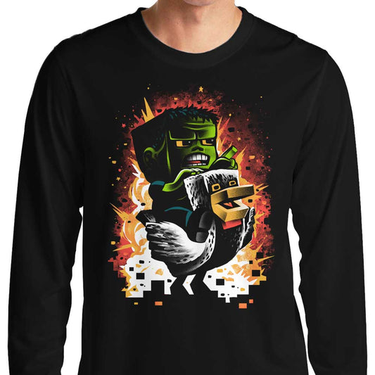 Feathered Fear - Long Sleeve T-Shirt