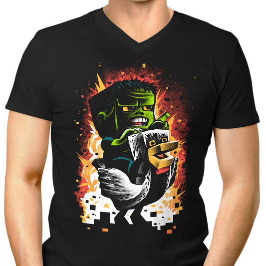 Feathered Fear - Men's V-Neck