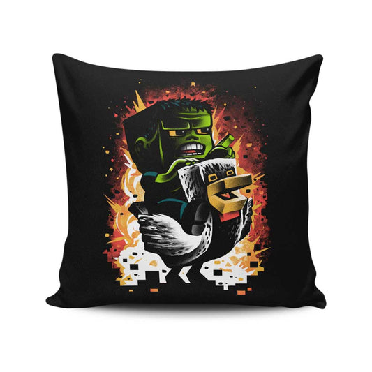 Feathered Fear - Throw Pillow