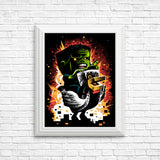 Feathered Fear - Posters & Prints