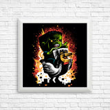 Feathered Fear - Posters & Prints