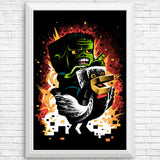 Feathered Fear - Posters & Prints