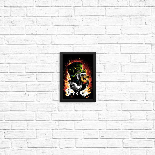 Feathered Fear - Posters & Prints