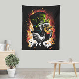 Feathered Fear - Wall Tapestry