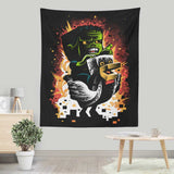 Feathered Fear - Wall Tapestry