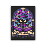 Feline Dungeon Keeper - Canvas Print