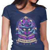 Feline Dungeon Keeper - Women's V-Neck