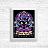 Feline Dungeon Keeper - Posters & Prints