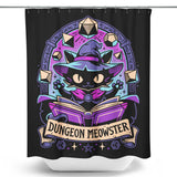Feline Dungeon Keeper - Shower Curtain
