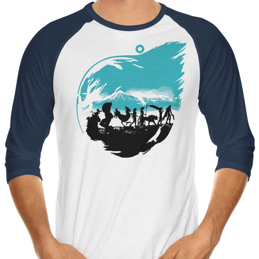 Fellowship of the Fantasy - 3/4 Sleeve Raglan T-Shirt