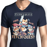 Fetch Quest - Men's V-Neck