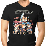 Fetch Quest - Men's V-Neck