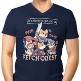 Fetch Quest - Men's V-Neck
