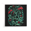 Fierce Fight - Canvas Print