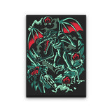 Fierce Fight - Canvas Print